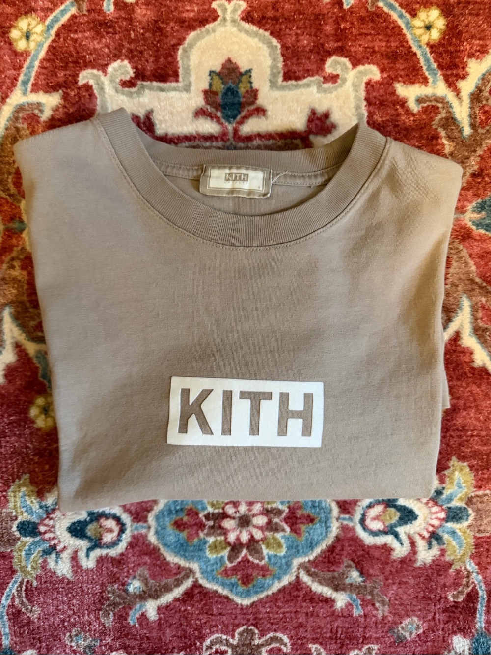 Kith Men's Short Sleeve T-Shirt Box Logo, Size Small